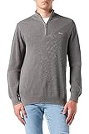 GANT Heren Cotton Pique Halfzip Pullover , Standaard, , 5XL