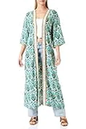 Nascita Dames Kimono 29326432-NA03, Groen Veelkleurig, S, , S