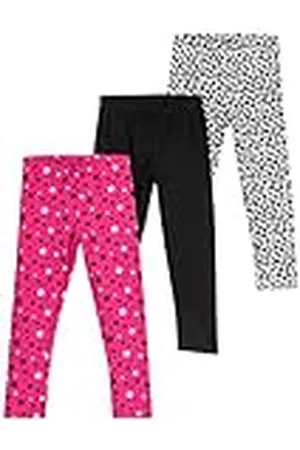 chicco Set katoenen leggings, Sportbroek Meisjes, , 7 jaar (pakket van 3)