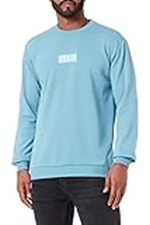 Fila Heren BOHINJ Sweat Crew Sweatshirt, Adriatic Blue, XS