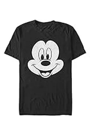 Disney Classic Mickey - Big Face Mickey Unisex Crew neck T-Shirt Black M