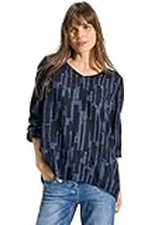 CECIL Dames B344977 bedrukte blouse, , M, , M