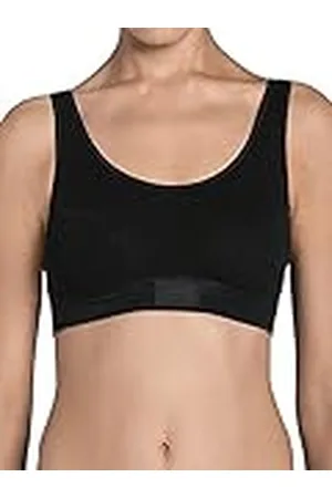 Sloggi Double Comfort Crop Top voor dames. Een klassieke top van extra zacht katoen voor ademend vermogen en comfort, , 75