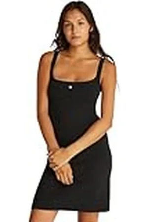 Calvin Klein CK JEANS Dames SOFT RIB FIT & FLARE J20J225272, zwart (Ck Black), XXS, , XXS