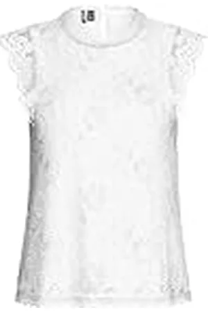 Pieces® Dames Pcolline Sl Lace Top Noos Bc T-shirt, , XXL