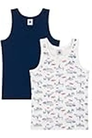 Petit Bateau Tanktops (verpakking van 2 stuks) voor kinderen en jongeren, , 5 jaar