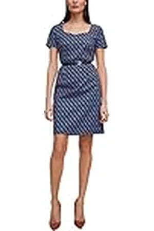 Comma, Casual zakelijke jurk voor dames, , 36