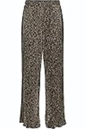 Pieces® Vrouwelijke broek met wijde pijpen PCJOHANNE, , M
