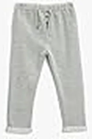 Koton Baby Boy Basic sweatpants met knoopsluiting, elastische tailleband