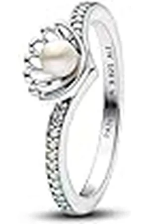 PANDORA Disney prinses Arielle 193654C01-58 zirkonia sterling zilveren ringmaat 58 sterling zilver gemengde steen, sterling zilver, gemengde steen, Sterling zilver, Gemengde steen
