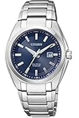 Citizen Analoog Eco-Drive horloge voor dames met titanium armband, , armband