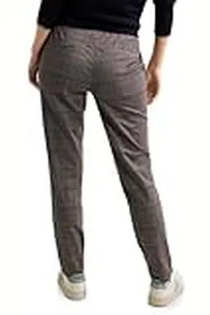 CECIL Joggingbroek voor dames, geruit, , 30 NL/XL