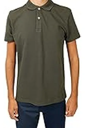 Bonamaison Heren T Piqué met polokraag in comfort fit polo shirt, , standaard