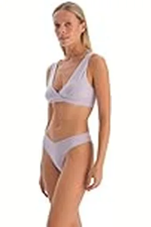 Dagi Lilac Fashion Gebreide Non-Wired Regular Micro Modal Dikke Strap Bralette, Lilac, L, , L