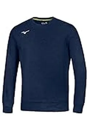 Mizuno Terry Crew Navy S Unisex, , S