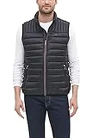 Tommy Hilfiger Lichtgewicht opvouwbare puffervest voor heren, , XXL
