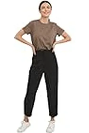 Kaffe Suiting KAmerle Damesbroek met hoge taille, 7/8, business, regular fit, , 40