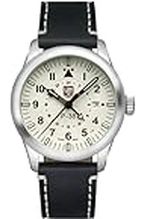Luminox Heren analoog Zwitsers kwartsuurwerk horloge met lederen armband XA.9527, , Riemen.