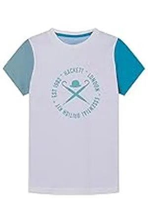 Hackett Big Logo Multi Tee T-shirt voor jongens, , 3 Jaren