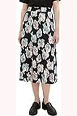 TOM TAILOR Plissé rok voor dames met patroon, , 40