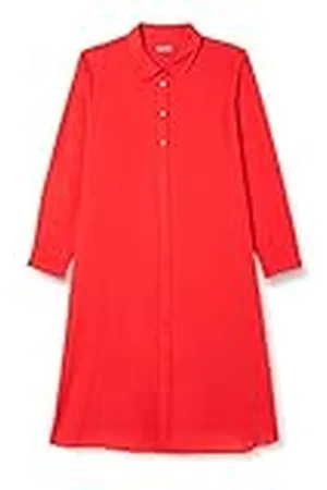 Samoon Dames 260061-21031 blouse, power red, 46, , 46