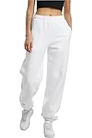 Build Your Brand Fluffy Joggingbroek voor dames, losse pasvorm, maten XS - 5XL, , XL