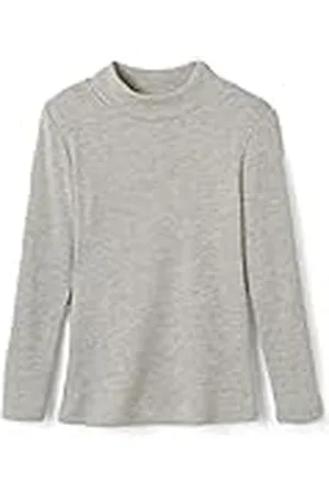 Damart Meisje T-shirt Manches Longues Col Montant Themal Top