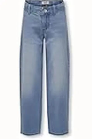 ONLY Kogsylvie Clean Wide Leg Lb DNM PIM Noos jeansbroek voor meisjes, , 146 cm