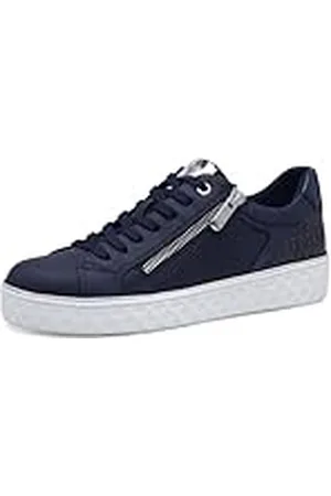 Marco Tozzi 2-23709-41 Sneakers voor dames, marineblauw, 39 EU, , 39 EU