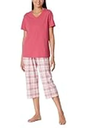 Schiesser Damespyjama 3/4 kort katoen-Comfort Essentials pyjama-set, , 36, , 36