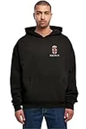 Merchcode Heren Hoodies Brown University - Embleem Ultra Heavy Hoody, Oversized Fit, Katoen 100%, M, , M