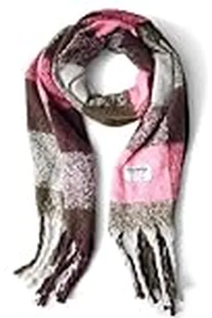 Street one Dames A572485 OP_Big Cosy Madras Check Longscarf, , A, , A