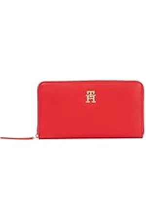 Tommy Hilfiger Dames Th Logotape Lrg Za Aw0aw17266 Zip Around Portemonnee, , OS