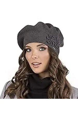 Vivisence Dames baret elegante wintermuts warm en gezellig hoofddeksel voor winter en herfst warme dikke gebreide muts, klassieke muts voor vrouwen, gemaakt in de EU, , Eén maat