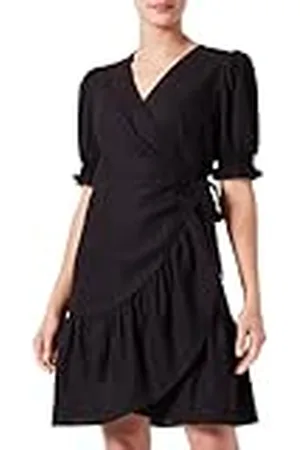 Y.A.S Y.A.S flaxy Ss Wrap Dress Noos, , L