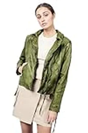 Freaky Nation New Ruby-fn leren jas voor dames, , S