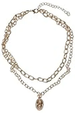 Urban classics Unisex halsketting Madonna Layering Necklace, kleur , maat één maat