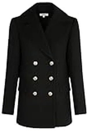 Morgan Dames halflange jas met wol maat 38, , 36