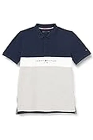 Tommy Hilfiger Colorblock Polo S/S Shirt voor jongens, , 80