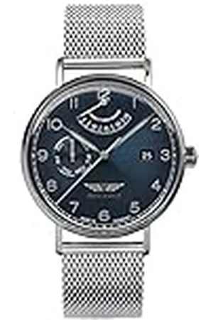 Iron Annie Herenhorloge serie Amazonas impressies automatische datum power reserve 5960 met leren band of metalen band, , Klassiek