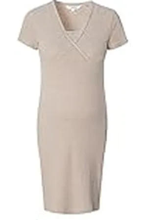 Noppies Dames Tami Nursing Rib Pyjama Dress Ss nachthemd, , XL-XXL