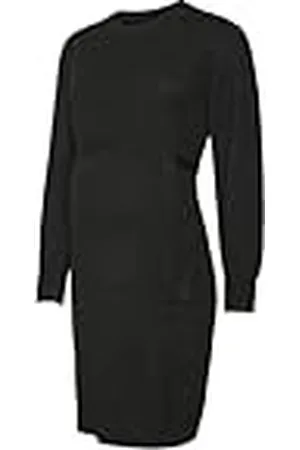 Mama;licious MLNEWANNE L/S ABK KNIT DRESS A. NOOS, , M