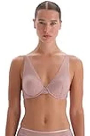 Dagi Dames Geometrische Dikke Strap Underwire Non-Padded Bra, , 85C