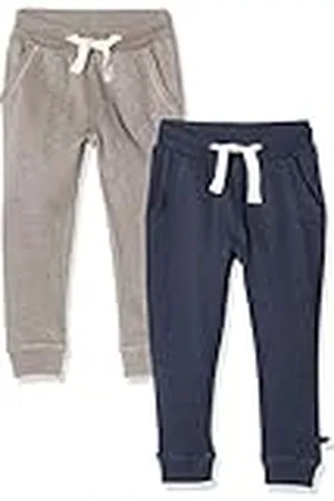 Minymo Jongens 2-pack sweatpants/vrijetijdsbroek broek, meerkleurig (Ensign Blue/Grey 794), (fabrieksmaat: 104)