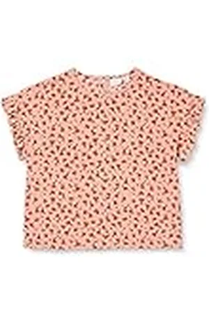NAME IT Meisjes NKFHANAH SS TOP T-shirt, Rose Tan, 122/128, , 122/128 cm