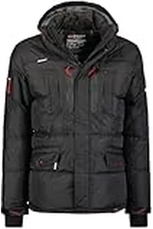 Geographical Norway Basilboli Windjack voor heren, outdoor, waterafstotende jas, lange mouwen, heren, regenjas, wandelen, seizoen, lente, zomer, herfst, winter ( , L), , L