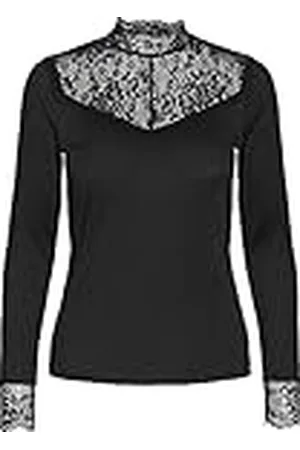 Y.A.S BLACE LS TOP S. NOOS, , L