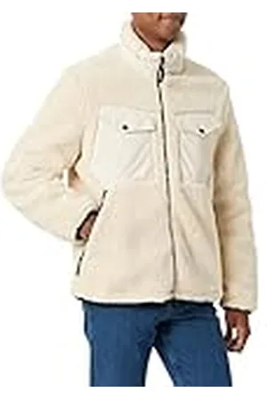 QS by s.Oliver Herenjas met lange mouwen, off-white, XXL