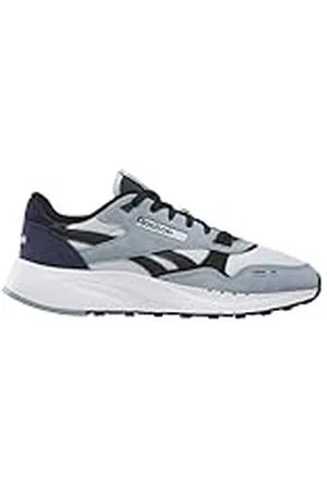 Reebok Unisex Classic Leather 2400 sneakers, Moon/Black/Vector Navy, 45,5 EU, , 45.5 EU