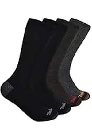 Timberland Mens 4-Pack Comfort Crew